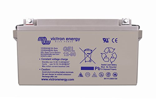 Victron Energy 12-Voltios 90Ah Batería de Gel Ciclo Profundo