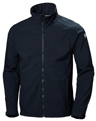 Helly Hansen Hombres Chaqueta Paramount Softshell, Azul Marino, 2XL