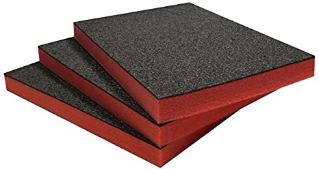 Shadow Foam Value Pack - Set of 3-600 mm x 420 mm x 50 mm | Cutting and Peeling Foam for Tool Boxes, Toolboxes, Airbox and Tool Storage