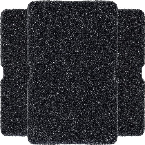3 Filter für Beko Trockner 2964840100 – Ersatzteil für Wärmepumpentrockner & Kondenstrockner – Kompatibel mit Grundig, Blomberg, Elektra Bregenz – Flusensieb Filterschaum Set