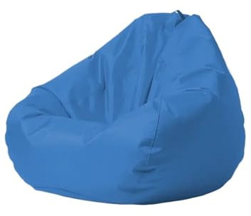 QWWQYDY Funda para Silla De Puf Funda Impermeable for puf de Exterior, sin Relleno, for jardín, Playa, Piscina, Flotador(Blue,D70cm-cover-kids)
