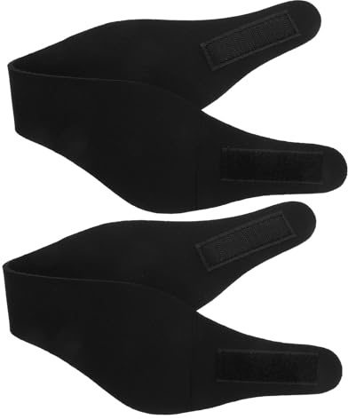 DOITOOL Diadema de Natación 2piezas para Protección de Orejas Tejido Elástico, Antideslizante y Reutilizable para Natación, Ducha y Deportes Acuáticos