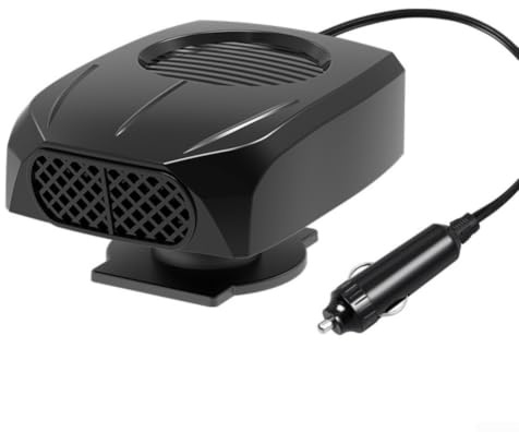 Descongelante de parabrisas 12 V, calefacción eléctrica para coche, multifuncional, descongelante para parabrisas, SUV, furgoneta, silencioso, giratorio 90 °
