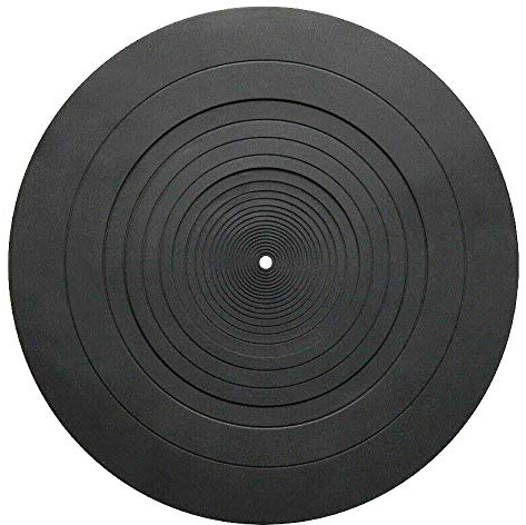 Rubber Turntable Mat with Reduce Static for 12 Vinyl Player