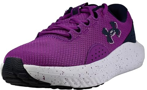 Under Armour laddad Surge 4 löparsko för kvinnor, Andromeda lila/midnatt marinblå/midnatt marinblå, 6