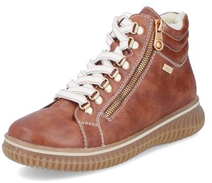Rieker Antistress Womens Tan Warm Lined Ankle Boot - Size 6 - Brown