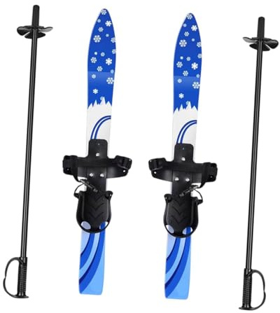 mophrati Snowblades Ski Shoes For Girls Boys Complete Set With Skiblades Bindings Skiboard Child Ski Board Ice Skates With Bindings Is Also Good