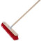 Kolor 2 STK. Straßenbesen Industriebesen Kehrbesen, wählbare Breiten Gartenbesen, Besen für Straßen, Draußen, Hof & Garten, PVC Borsten Metall-Stielhalter verschraubt (30 cm mit 130 cm Stiel)