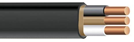 125' 8/2 NM-B Copper Non-Metallic Sheathed Cable 600V Black