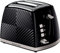 Russell Hobbs 26394 Strukturierter 2-Scheiben-Toaster im 3D-Touch-Design mit Einfrier-, Annullierungs- und Aufwärmeinstellungen, 850 Watt, schwarz