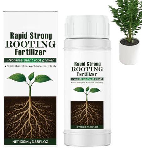 Uoqpty Abono Líquido Para Plantas - Abono Líquido Para Plantas De Interior En Macetas,100g Solución Soluble Impulso De Propagación Rápida Para Cítricos Orquídea Monstera Cactus Suculentas