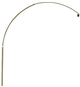 Qazqa Arco para Lámpara de arco latón XXL Acero Alargada Adecuado para LED Max. 1 x 60 Watt