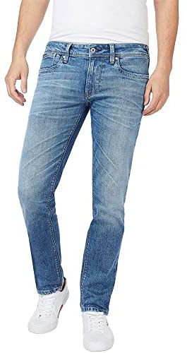 Pepe Jeans Trappe Jeans, Bleu (Denim-GU7), 36W / 34L Homme