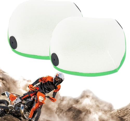 Filtro de aire para moto para SX EXC XCW XC SXF EXCF 125-500 2016-2017 | doble espuma, reparación y mantenimiento, uso en moto de cross, compatible con SX EXC XCW XC SXF EXCF 125-500 2016-2017