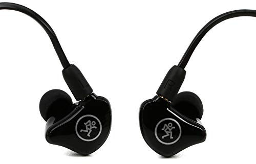 Mackie MP-220 In-Ear Monitors (IEMs) With Sound Isolation and Swiveling MMCX Connectors