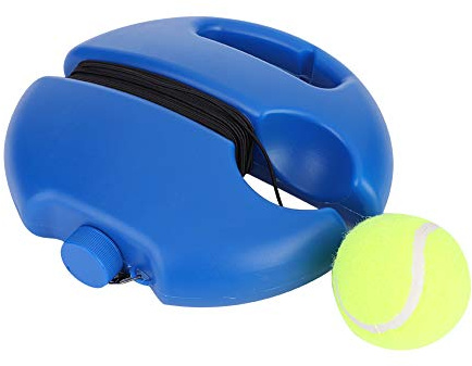 Keenso Allenatore di palline da tennis, strumento di allenamento per tennis Strumento di allenamento per palle da rimbalzo per allenatore di base da tennis per autodidatta