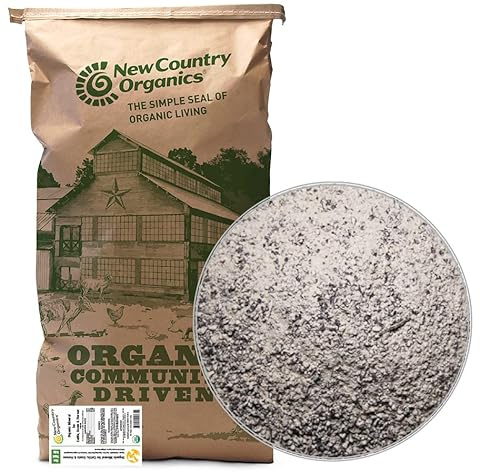 New Country Organics I Organic Kelp Supplement for Cattle, Goats & Horses I Certified Organic Non-GMO, Natural Mineral Blend I Sea Kelp Powder with Essential Calcium & Phosphorus I 40 lbs