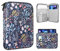 TiMOVO 9-11 Tablet Tasche Hülle für iPad Air 11 2024/iPad Pro 11 2024/iPad 10 10.9 2022, iPad Pro 11 2022-2018, iPad 10.2, iPad Air 5/4 10.9, Tab S9 2023/A8 10.5, Bunte Blume