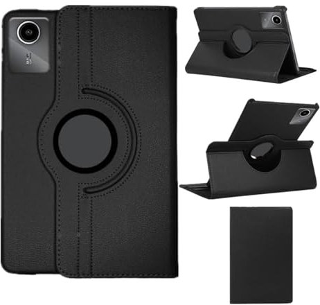 AYXYYDS Custodia protettiva per tablet per Lenovo Tab M11 11 Inch (2024), Custodia Girevole a 360° per Lenovo Tab M11 TB330FU TB330XU (Black)
