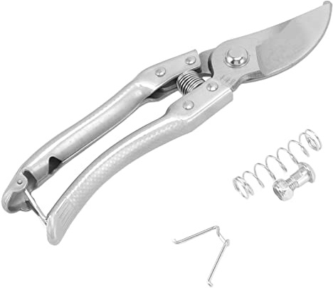 Taglia Zoccoli di Capra, Cesoie per Zampe di Maiale, Pinze per Tagliare Le Unghie dei Piedi di Animali, Forbici per Zoccoli di Pecora Leggere Ed Ergonomiche, Strumento di (Silver)