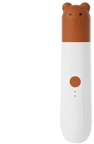 Cortador de garras recargable para perros, cortador de garras para gatos - Lijadora de uñas supersilenciosa con luz LED - Herramienta profesional de cuidado suave para perros y gatos, recortadora de