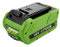 Battery Pack 40V Replacement Lithium Battery 6000mAh，Compatible For GreenWorks 29472 29462 Battery G-MAX Power Tool 29252 20202 22262 25312 L50(1pcs)