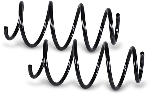 ATEC Germany 2x Fahrwerksfeder vorne Schraubenfeder links & rechts Kompatibel mit SEAT Mii (KF1, KE1), SKODA CITIGO (NF1), VW UP! (121, 122, BL1, BL2, BL3, 123)
