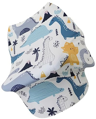 VICASKY 4-in-1 Stillumhang Für Mütter Atmungsaktive Baumwoll Kinderwagenabdeckung Multifunktionaler Stillmantel Für Draußen Sichtschutz Beim Stillen Für Spaziergänge Und Ausflüge