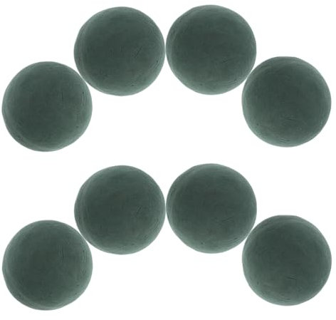 Lurrose Centrotavola Floreali Rotondi Secchi Floreali per Matrimoni Kit da 8 Pezzi per Composizioni Floreali