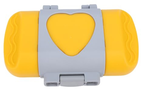 ZAICOLER Máquina Eléctrica Hacer Sándwiches y Paninis. Fácil de Usar. Máquina de Desayuno con Diseño Compacto Que Ahorra Espacio. Aleación Dde Aluminio. para La Cocina del Hogar (YELLOW)