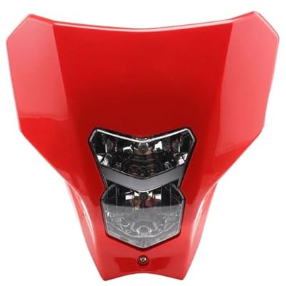 Skydd Framlykta För CRF450L För CRF450XR Motorcykel Strålkastarskydd Ghost Ansiktsmask Halogenstrålkastare