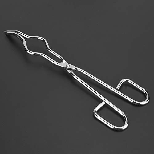 Pinza para pinzas de crisol, pinzas para pinzas para pinzas de crisol de acero inoxidable, pinza con clase de avión Remache(250mm)