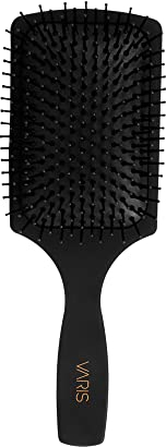 VARIS Haarbürste Paddelbürste Schwarz Unisex-Erwachsene