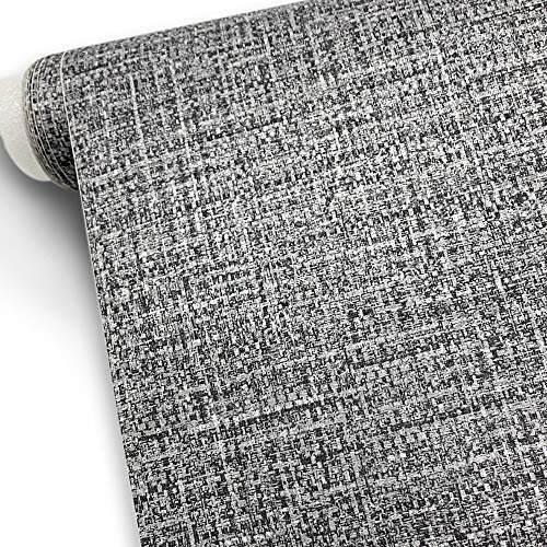 Papel pintado autoadhesivo con efecto de tela, calcomanías para muebles, adhesivo de pared, sala de estar, dormitorio, adhesivo de vinilo para despegar y pegar, 250 cm x 40 cm