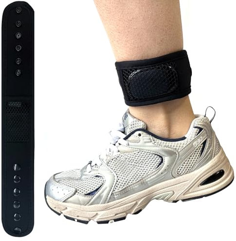 KOSTOO Adjustable Arm&Ankle Buckle WristBand Mesh Pouch Straps Compatible with Fitbit Inspire 3/Charge 6/Ace 3/Samsung Galaxy Fit3/Runlio/Xiaomi/FITVII Fitness Tracker (13inch)