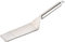 OFFSCH Espátula de pizza servicio Cortadores acero para pizza Accesorio forma serrado corteza utensilio pala de queso Herramienta de horneado raspador de acero inoxidable pala de pastel