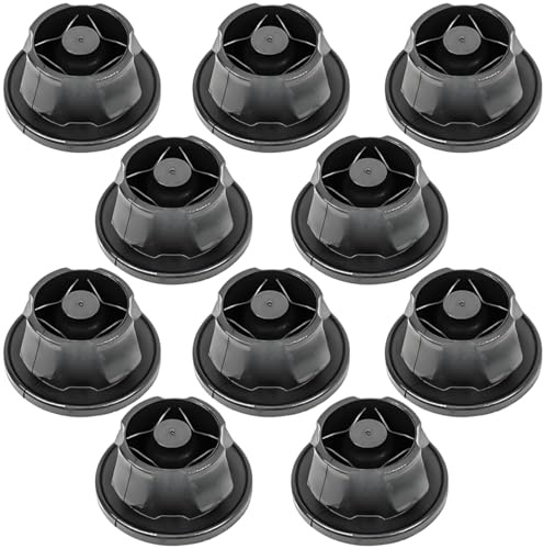 ZAMDOE 6420940785 Sujeción de cubierta de motor de goma para W204 S204 W212 A207 C207 S212 W461 W463 W164 W166 W251 W221 GL X164 GLK X204 CLS C218 X218 SLK R172 Sprinter 906 Vito W639 10 piezas