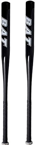 2 Packs 25 Inch Baseball Bat Softball Bat Home Lightweight Aluminum Alloy (Black)