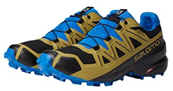 Salomon Speedcross 5 Gore-Tex vattentäta vandringsskor för män, väderskydd, aggressiv krok, exakt passform, Färg: grön, 48 EU