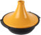 PEUGEOT - Tajine-Topf aus Keramik - 30 cm - Für alle Herdarten geeignet, einschließlich Induktion - Französiches Know-How - Safrangelb
