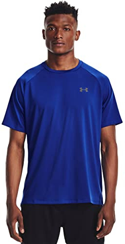 Under Armour Tech 2.0 T-Shirt blaublaugrau, XS Herren