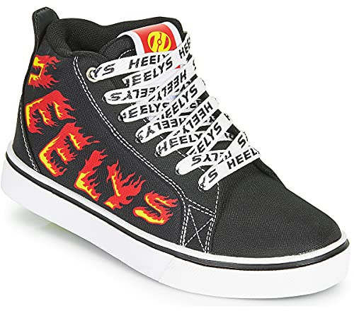 Heelys Unisex Hly-b1w-6213 Schuhe mit Rollen, Schwarz, Weiß, Rot, Gelb, 39 EU