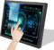 VSDISPLAY Monitor táctil Industrial, Pantalla LCD de 19 Pulgadas, 1280 x 1024, 1000 nits, TFT con Sensor táctil resistivo, Entrada de Video VGA DVI, Carcasa de Metal con Soportes, Altavoces