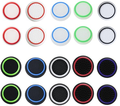 XPEX 20 Accessori per controller, Cappucci per joystick per controller PS5 Cappucci per impugnatura per levetta controller PS4 Xbox One Cappucci per impugnatura per levetta controller