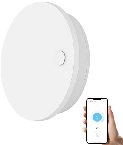 Sensor inteligente de presencia humana MmWave para detectores de movimiento ZigBee con sensibilidad ajustable, integración con sistemas domésticos inteligentes, para seguridad en el hogar