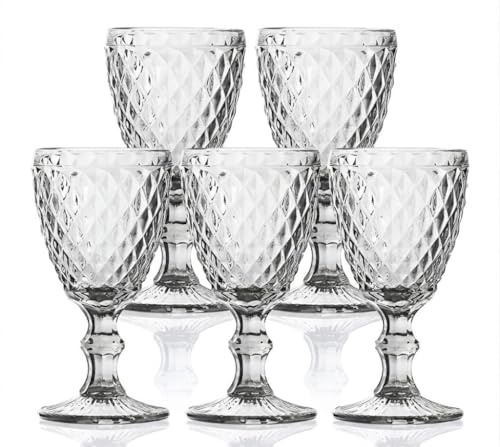 Vidrios de Levante - Set 6 Copas Sidari de Cristal Transparente 350ml