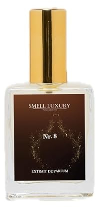 Smell Luxury Nr. 8 Parfüm Herren - Nomade - Duftzwilling - Extrait de Parfum - Lang anhaltendes Parfüm für Männer, 30% Ölanteil, preisgünstiger Luxusduft (50ml)