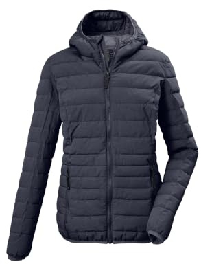 G.I.G.A. DX Donna Giacca trapuntata/funzionale in piuma d'oca con cappuccio GW 49 WMN QLTD JCKT, dunkelnavy, 40, 43684-000