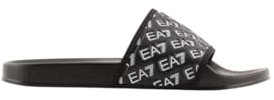 EA7 Emporio Armani Ciabatte Uomo 7X000109AF15125 8059659589024 - Nero Bianco 38