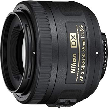 Nikon Lente de 35 mm/F 1.8 AF-S G NIKKOR DX-35 mm (renovada)